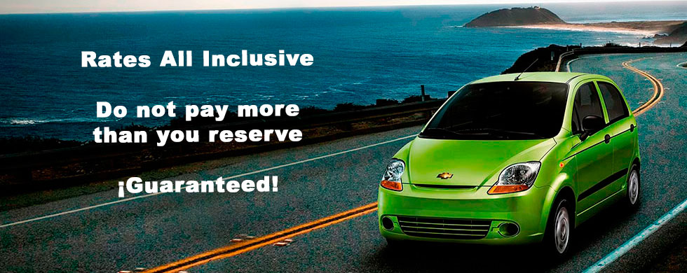 Car Rental Cancun you do not pay more than you reserve Car Rental Cancun with rates all inclusive